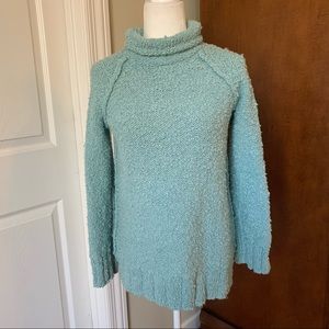 ⭐️Anthropologie⭐️ Moth chunky knit sweater teal M